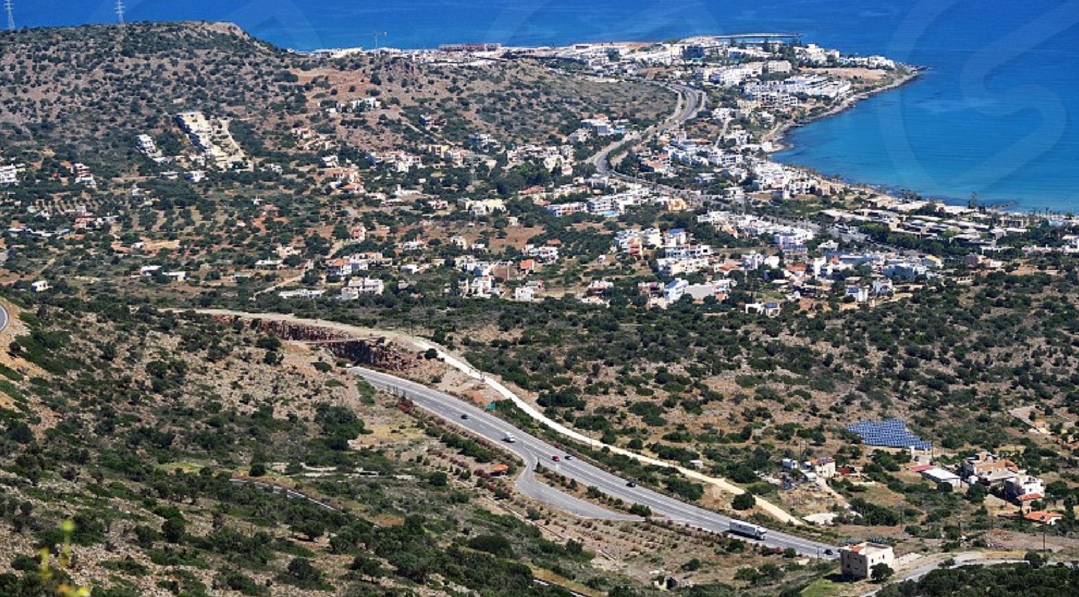 Μάλια - Θέα της πόλης